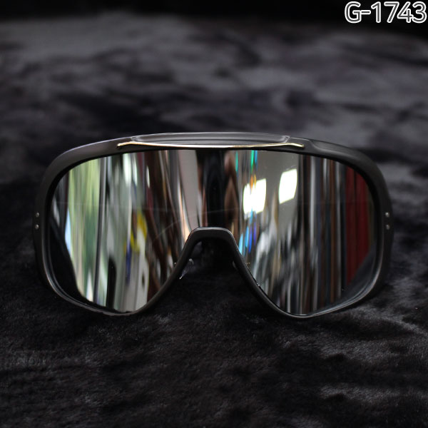 G-1743/ 빅와이드 무광블랙 선글라스