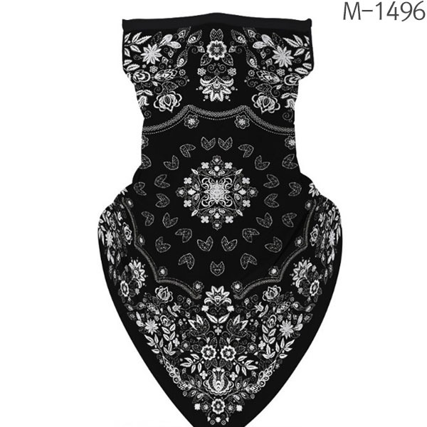 M-1496/ 플라워패턴 쿨마스크(귀걸이형)