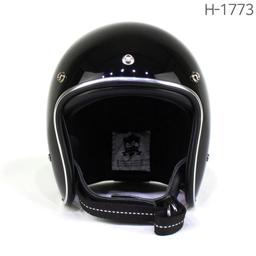 H-1773/ MC소두핏S 블랙유광헬멧